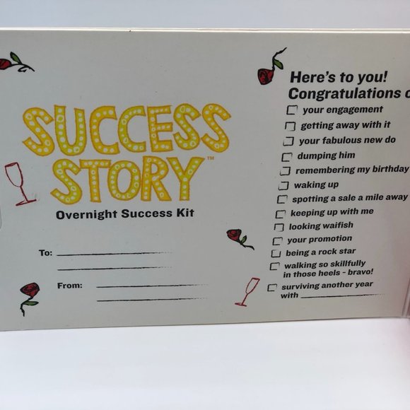 BBW Success Story Pop! Cheers! Clink! 3 Piece Gift Set!, Dinged Box - Picture 3 of 10